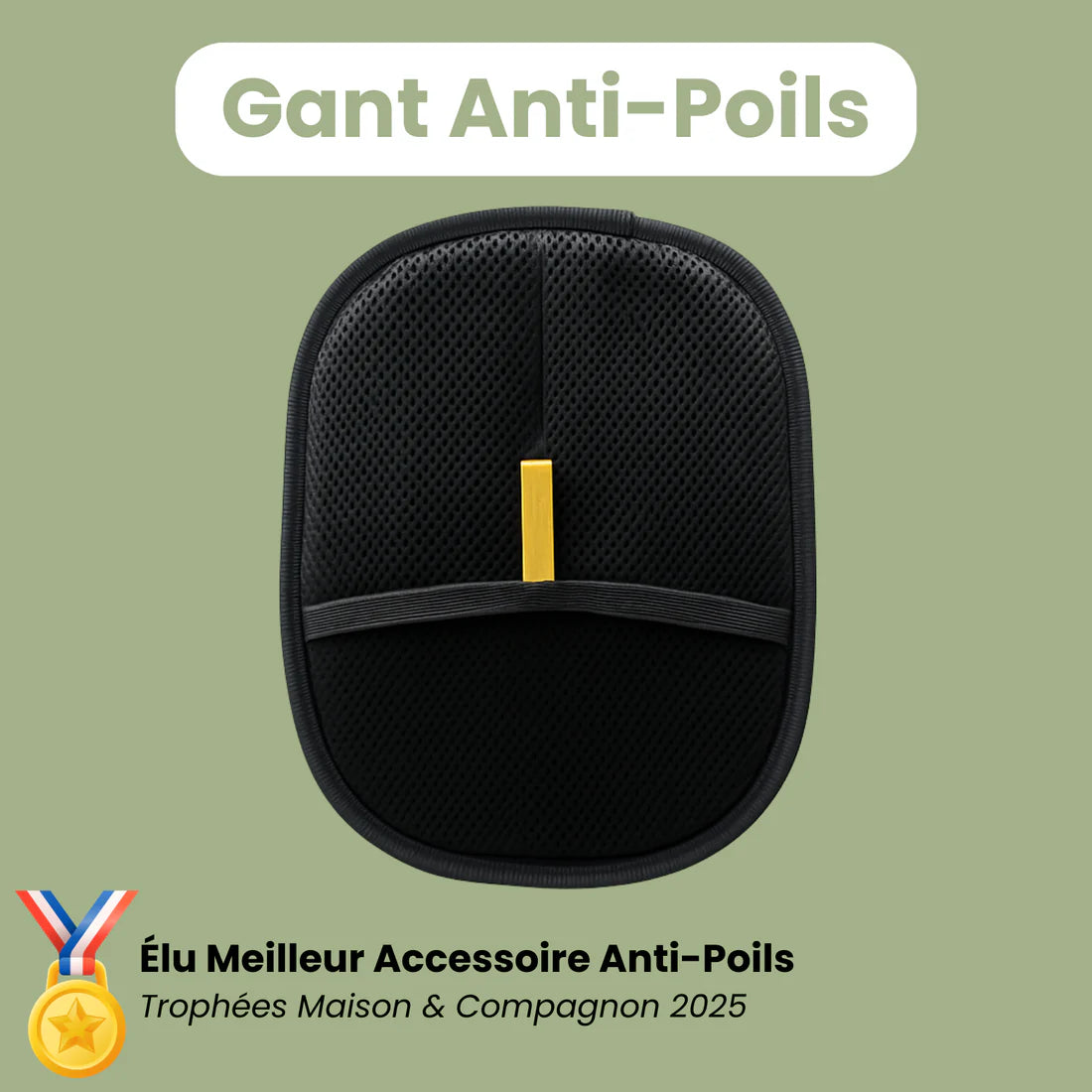 NoFur™ – Gant Anti-Poils Réutilisable & Écologique